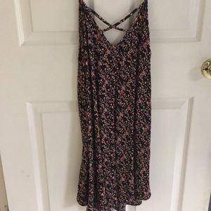 Flowery loose dress